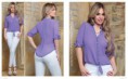 BLUSA ELABORADA EN CHIFON